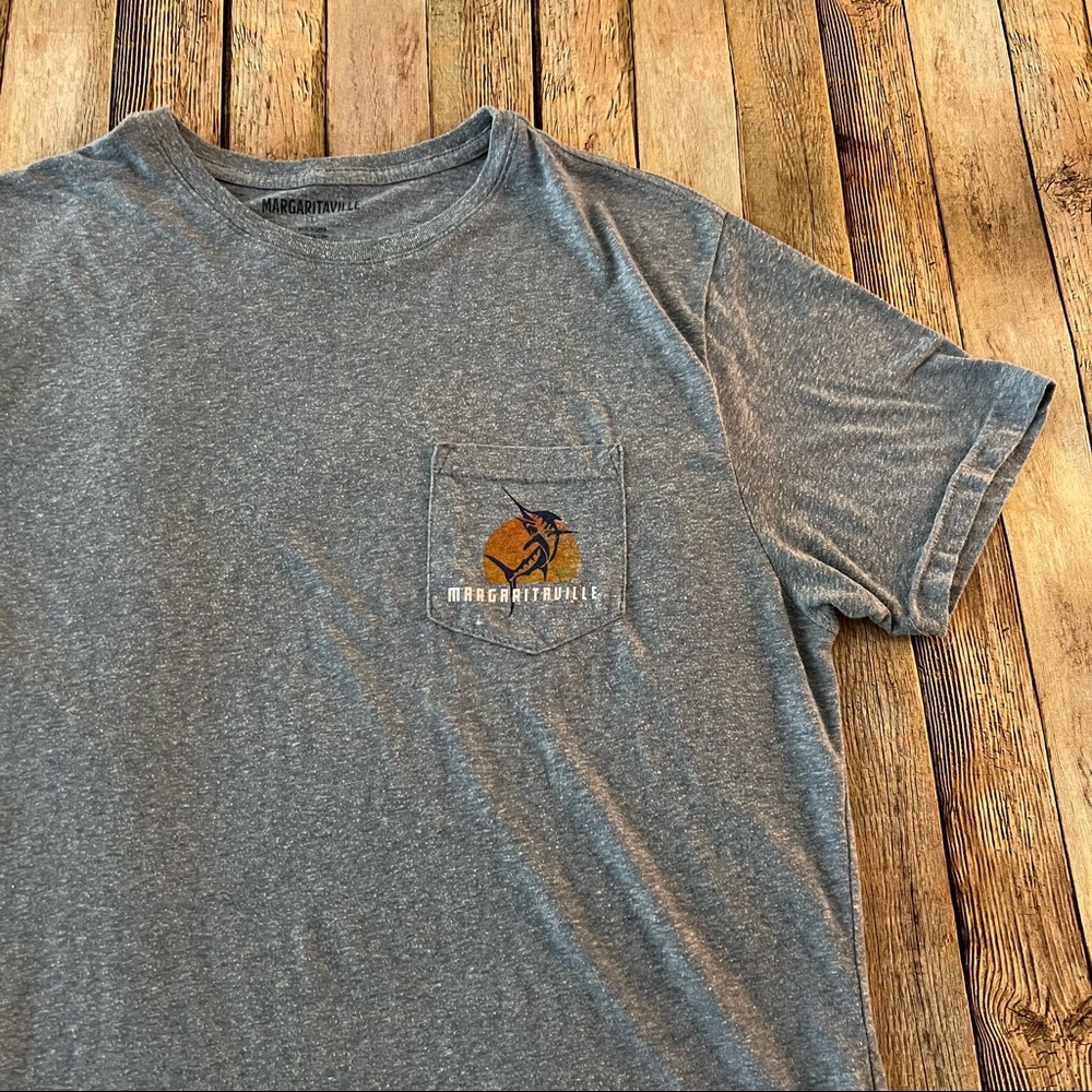 Margaritaville mens short sleeve Crewneck graphic tee shirt | size Large - Picture 5 of 10